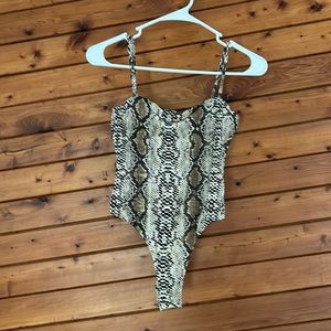 Woman’s spandex fitted snack skin camisole top